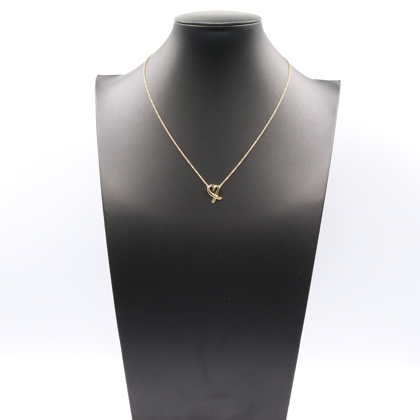 ラビングハート ネックレス ネックレス K18YG イエローゴールド ティファニー アクセサリー TIFFANY & Co.