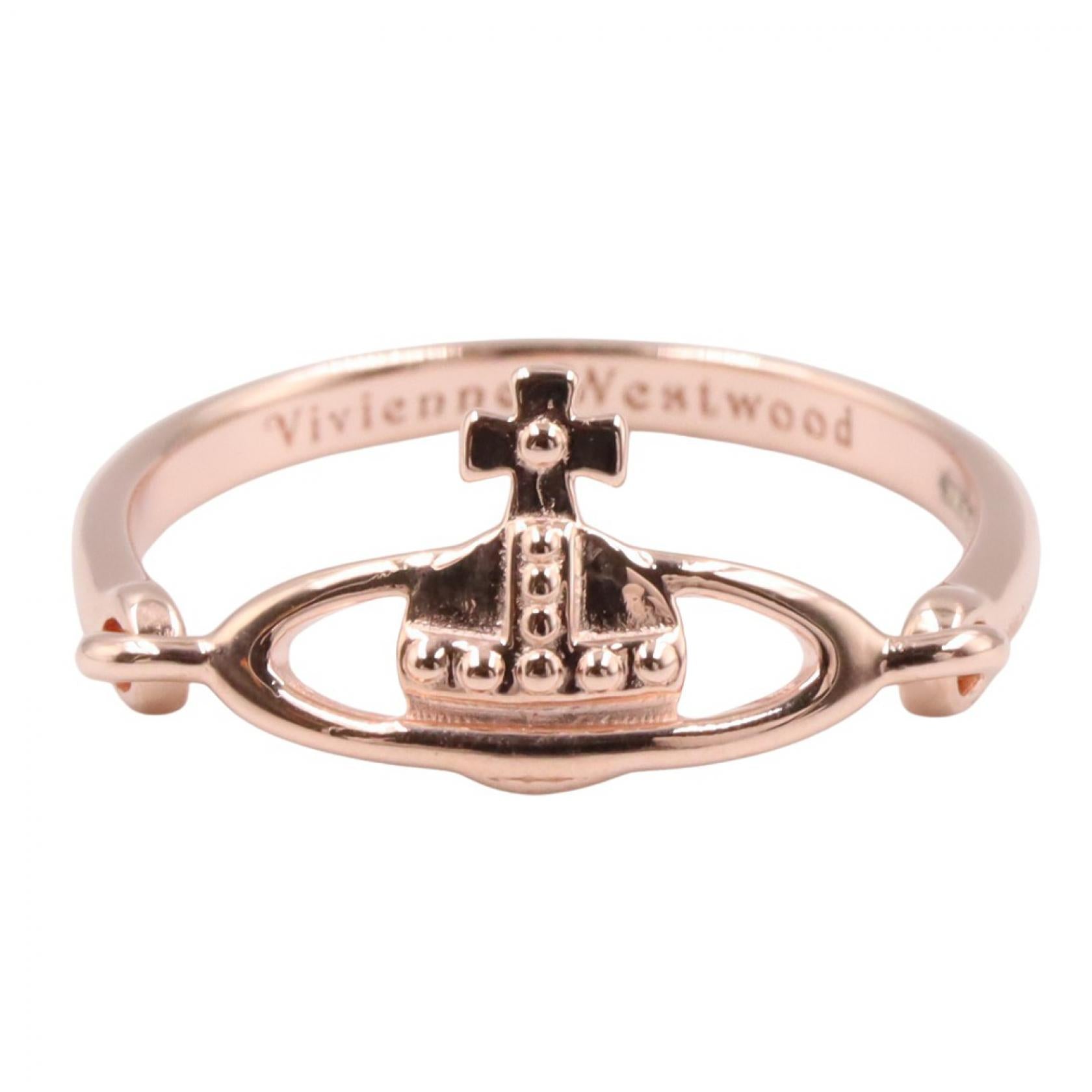 リング リング 指輪 SV925 PGメッキ加工 シルバー ピンクゴールド ヴィヴィアンウエストウッド アクセサリー Vivienne Westwood