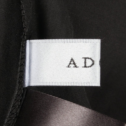 ハイカウントタイプライターブラウス 長袖 ブラウス コットン ブラック アドーア トップス ADORE