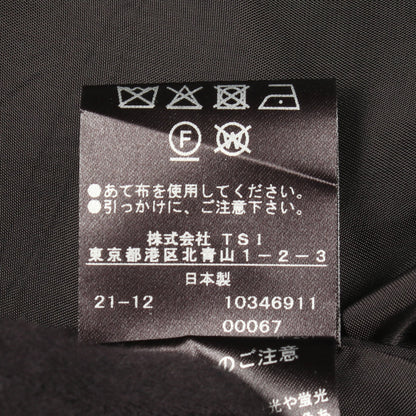 ライトストレッチ バックタック アシンメトリー スカート レーヨン ブラック アドーア ボトムス ADORE