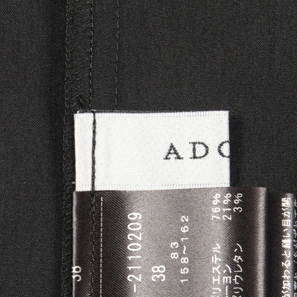 五分袖 ブラウス レーヨン ブラック アドーア トップス ADORE