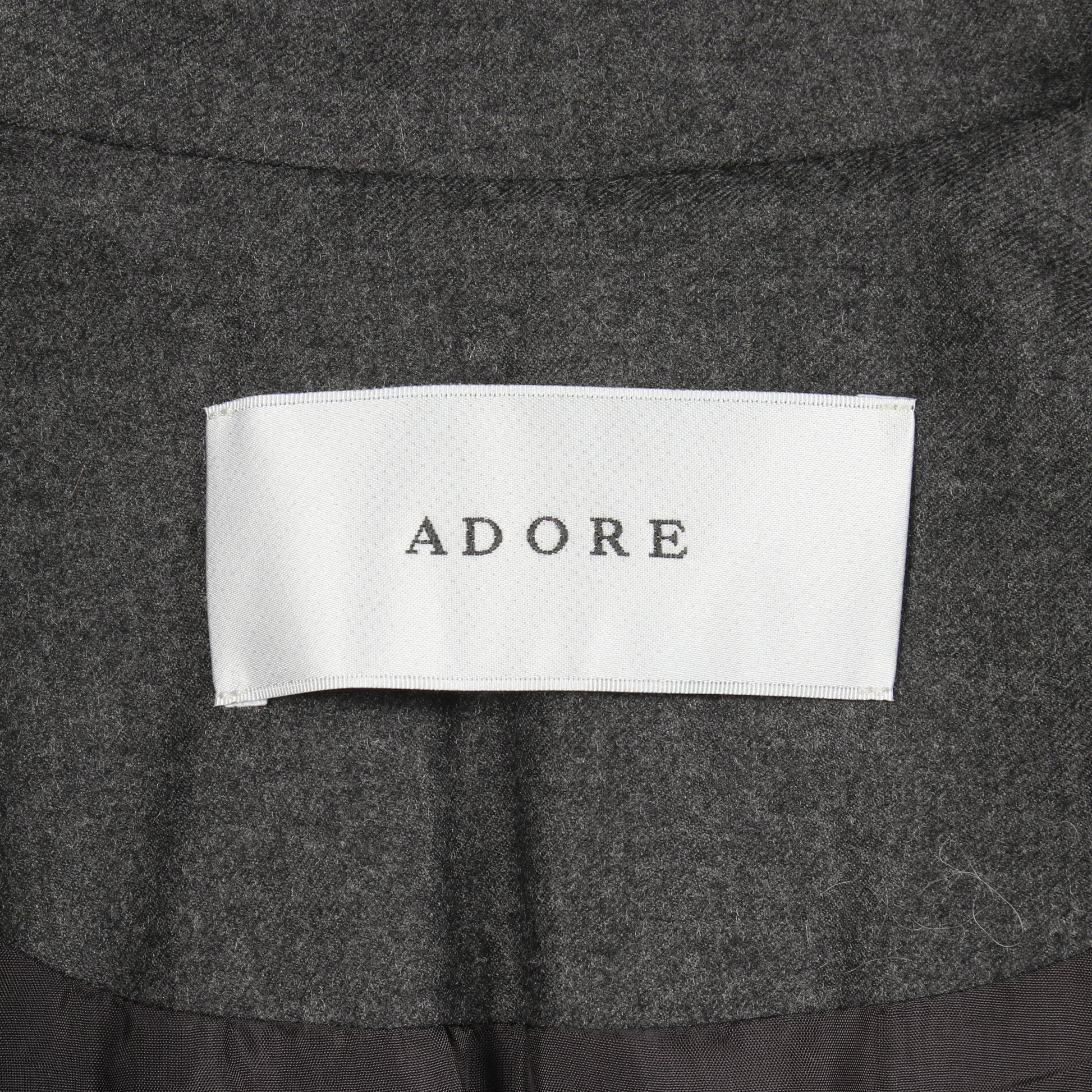 テーラードジャケット ウール グレー アドーア アウター ADORE