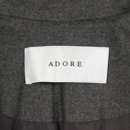 テーラードジャケット ウール グレー アドーア アウター ADORE