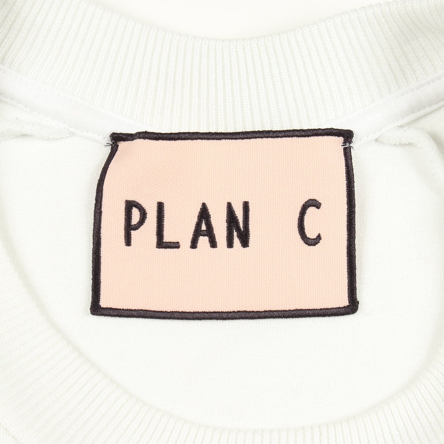 半袖 プリント スウェットシャツ コットン ホワイト プランシー トップス PLAN C