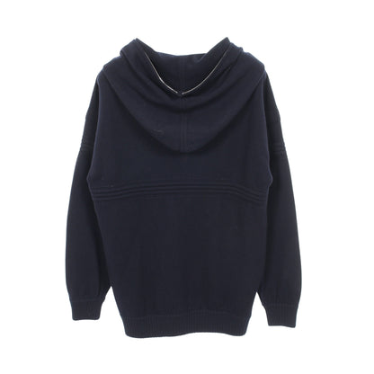 ココマーク ニット ジップアップパーカー カシミヤ ネイビー シャネル トップス CHANEL