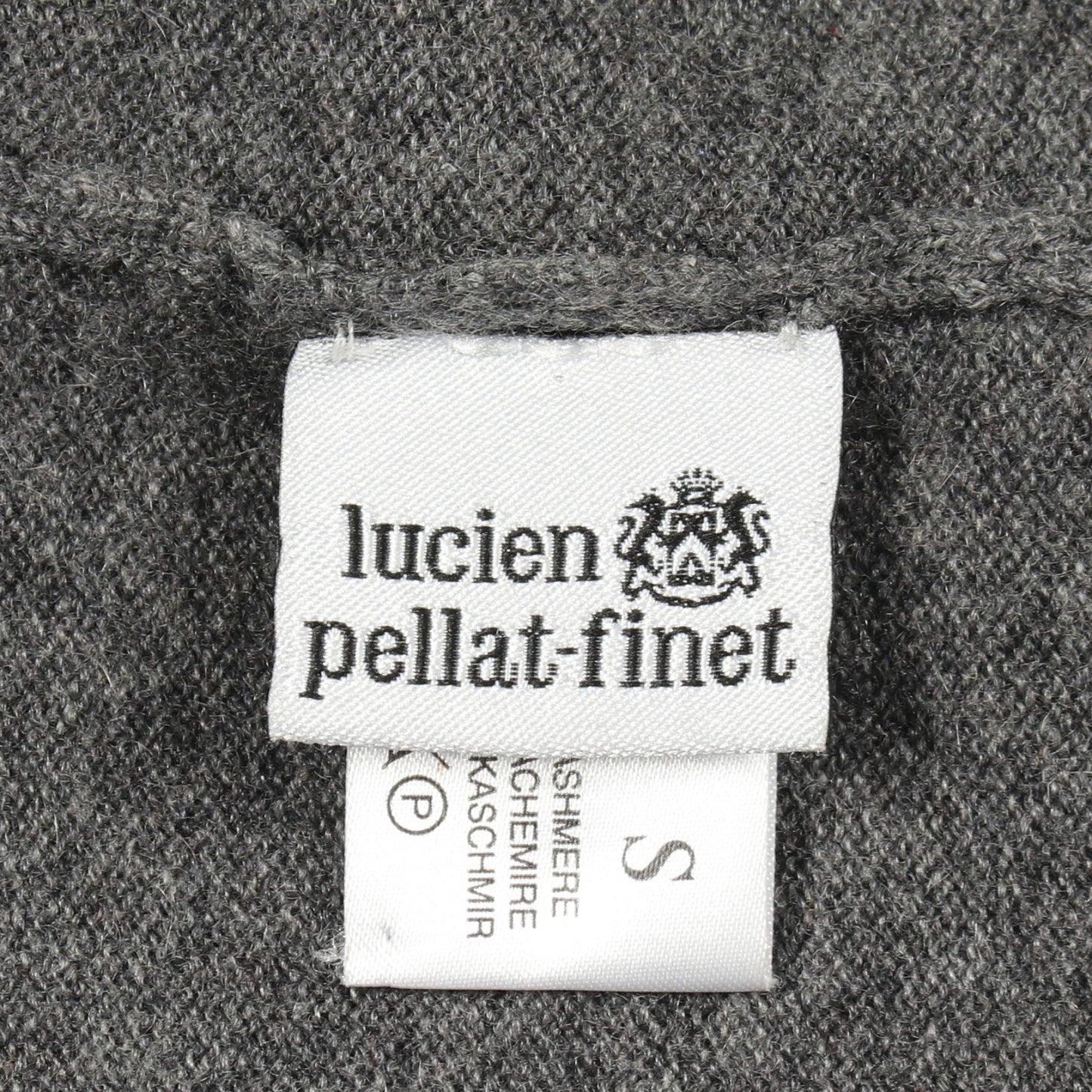 カーディガン スカル カシミヤ グレー ルシアンペラフィネ トップス lucien pellat-finet