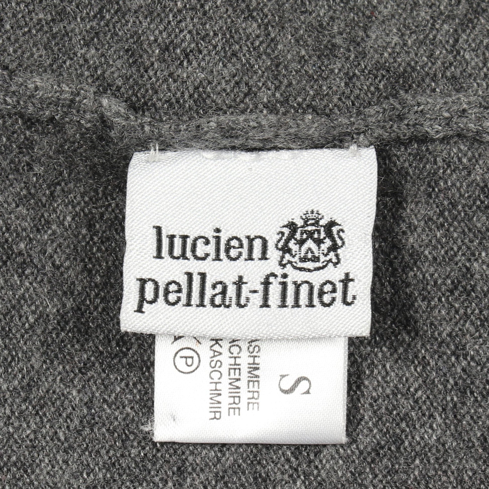カーディガン スカル カシミヤ グレー ルシアンペラフィネ トップス lucien pellat-finet