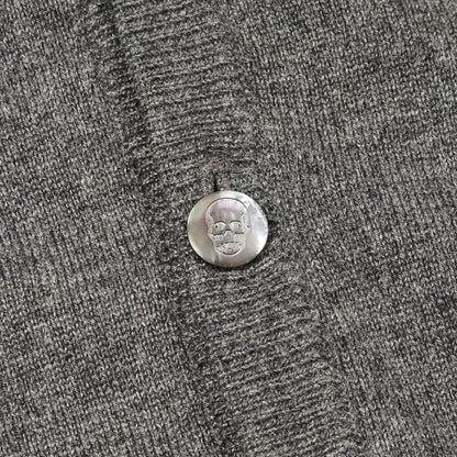 カーディガン スカル カシミヤ グレー ルシアンペラフィネ トップス lucien pellat-finet