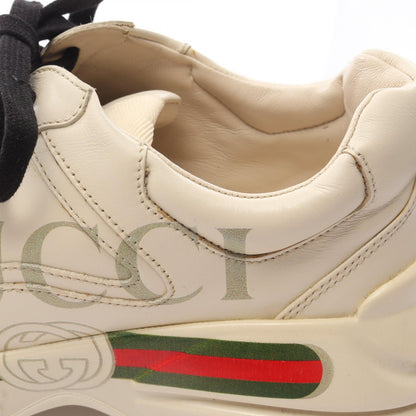 ヴィンテージロゴ シェリーライン スニーカー レザー ベージュ グリーン レッド グッチ シューズ GUCCI