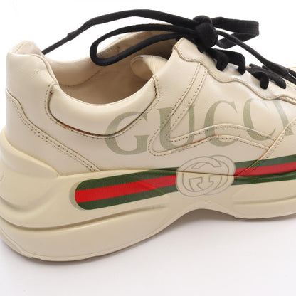ヴィンテージロゴ シェリーライン スニーカー レザー ベージュ グリーン レッド グッチ シューズ GUCCI