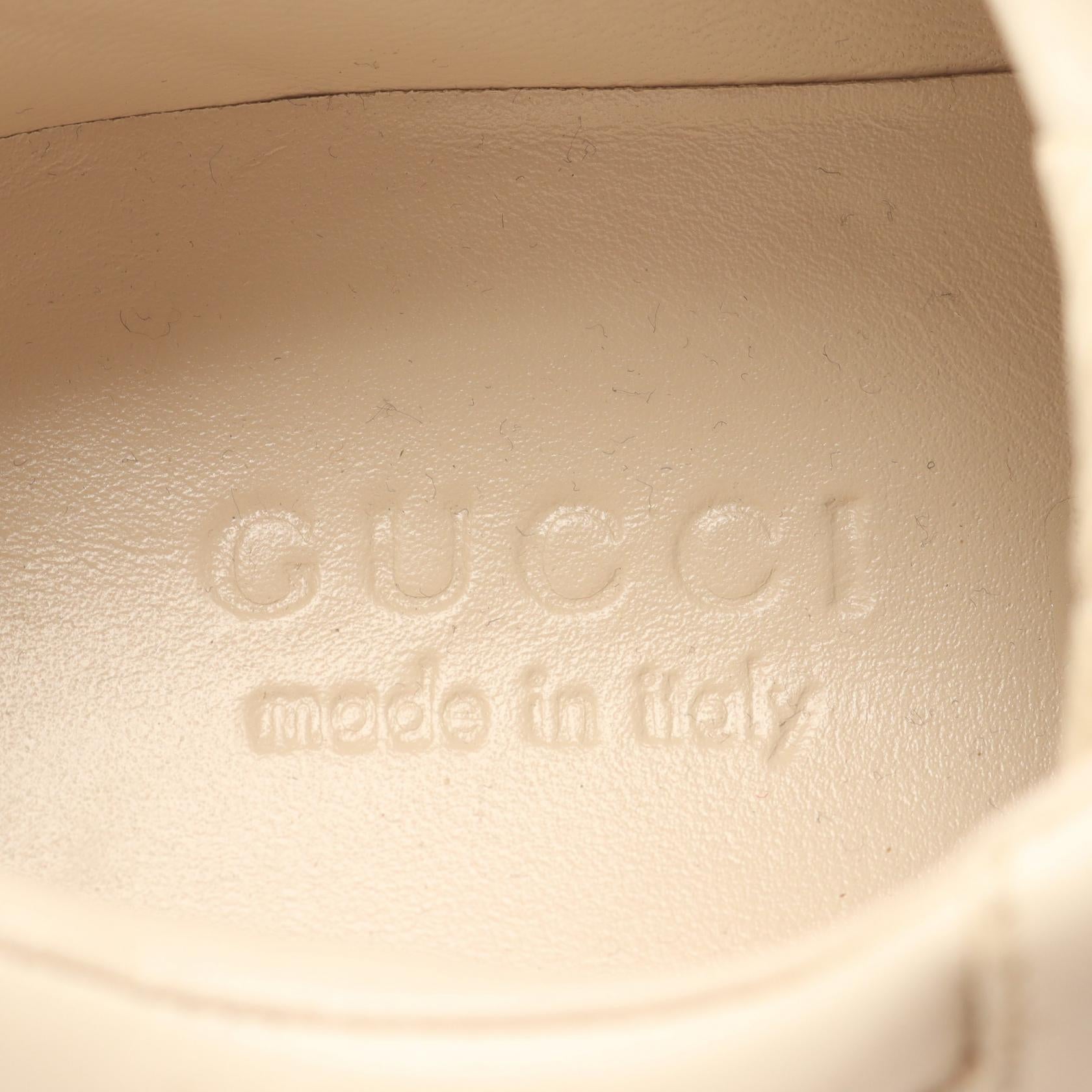 ヴィンテージロゴ シェリーライン スニーカー レザー ベージュ グリーン レッド グッチ シューズ GUCCI