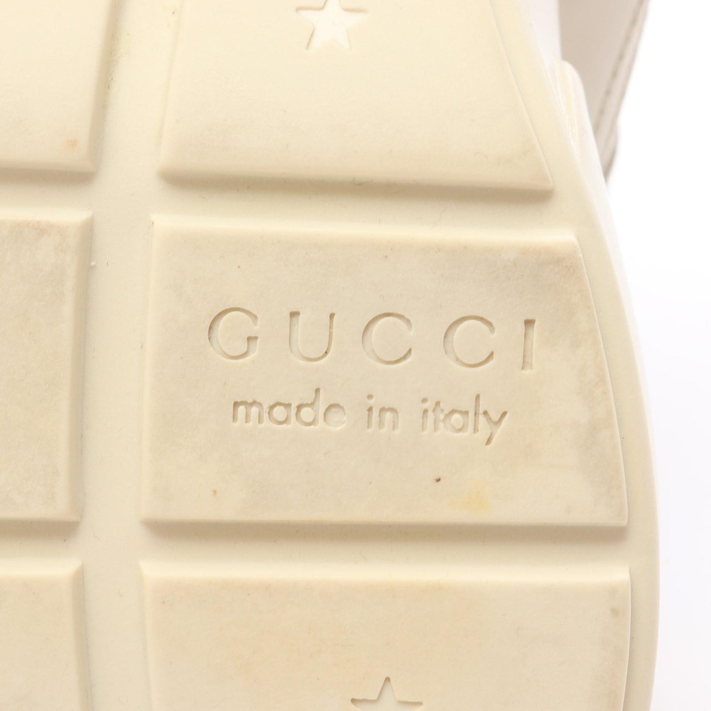 ヴィンテージロゴ シェリーライン スニーカー レザー ベージュ グリーン レッド グッチ シューズ GUCCI