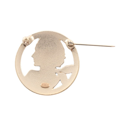 マドモアゼル ココマーク ブローチ GP ゴールド A14A シャネル アクセサリー CHANEL