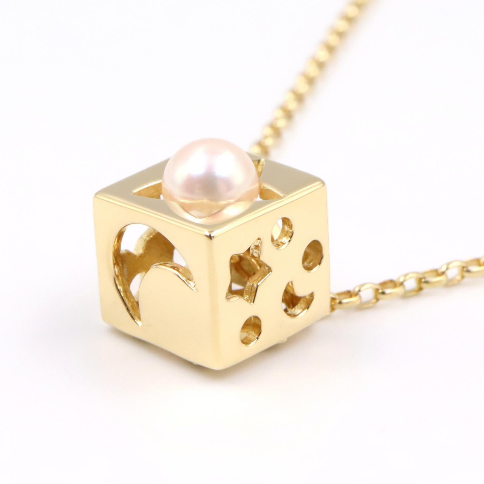 パール ネックレス ネックレス K18YG パール イエローゴールド ホワイト ミキモト アクセサリー MIKIMOTO