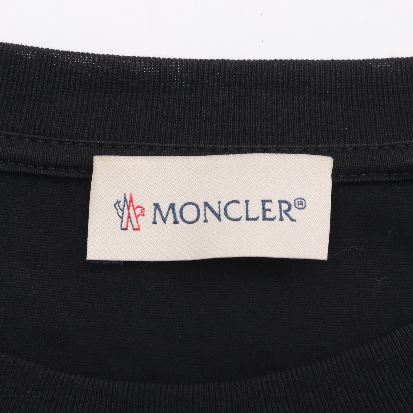 MONCLER GENIUS 4 SIMONE ROCHA フローラル刺繍切替 カットソー コットン ブラック モンクレール トップス MONCLER