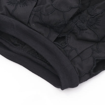 MONCLER GENIUS 4 SIMONE ROCHA フローラル刺繍切替 カットソー コットン ブラック モンクレール トップス MONCLER
