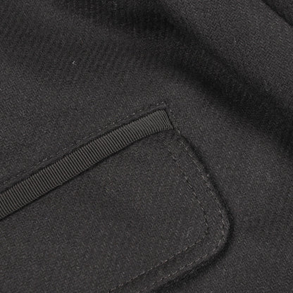 EMILY ダウンコート ウール ナイロン ブラック モンクレール アウター MONCLER