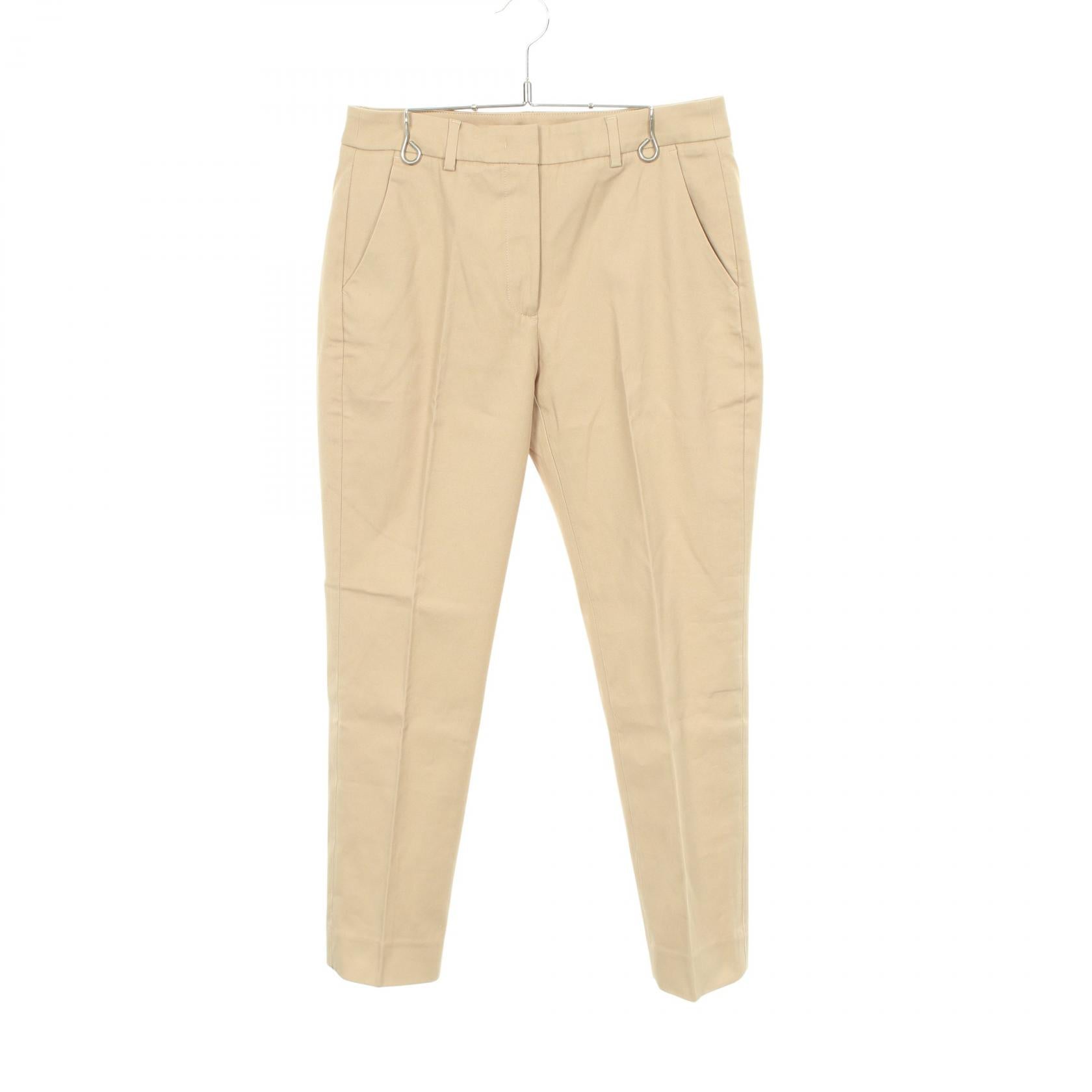 Cigarette クロップド スラックス トラウザーズ コットン ベージュ マックスマーラウィークエンド ボトムス Max Mara Weekend