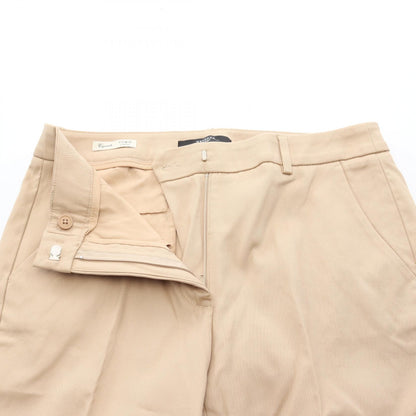 Cigarette クロップド スラックス トラウザーズ コットン ベージュ マックスマーラウィークエンド ボトムス Max Mara Weekend