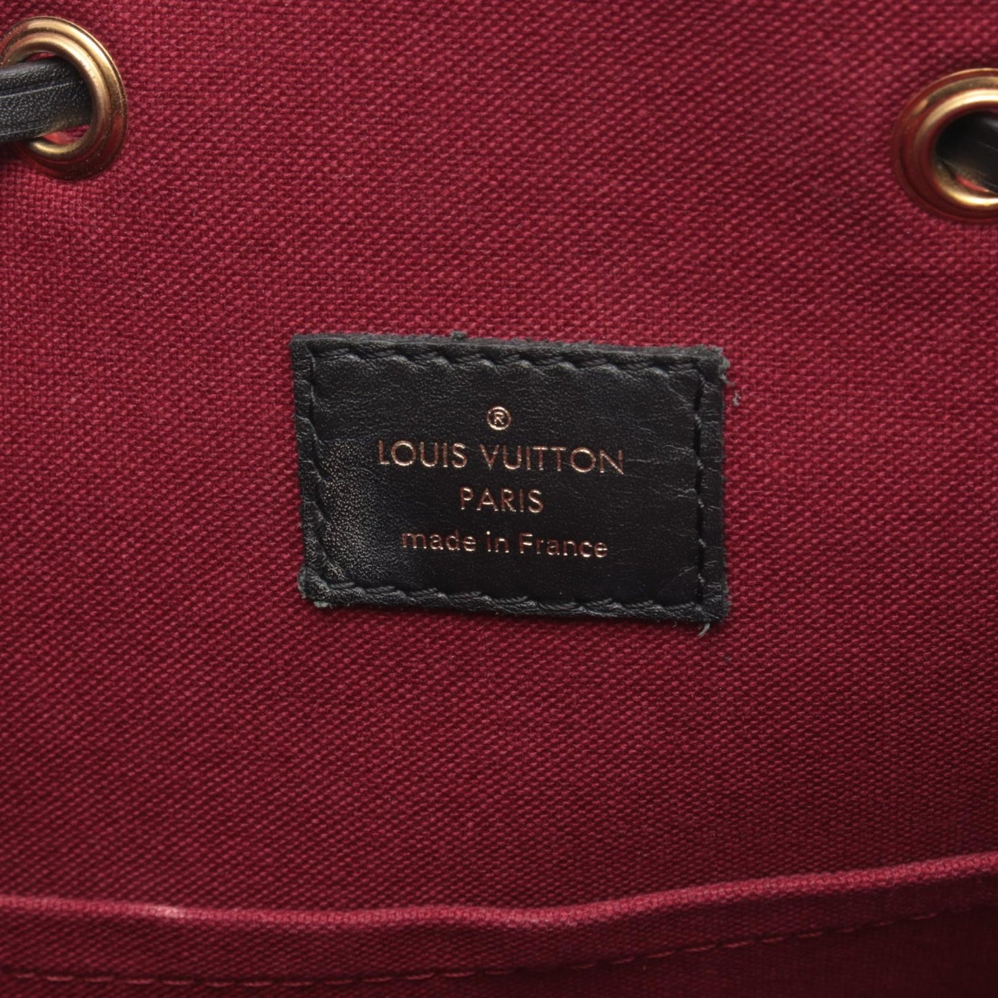 モンスリ NM PM モノグラム バックパック リュックサック PVC レザー ブラウン ブラック ルイヴィトン バッグ LOUIS VUITTON
