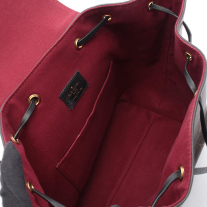 モンスリ NM PM モノグラム バックパック リュックサック PVC レザー ブラウン ブラック ルイヴィトン バッグ LOUIS VUITTON