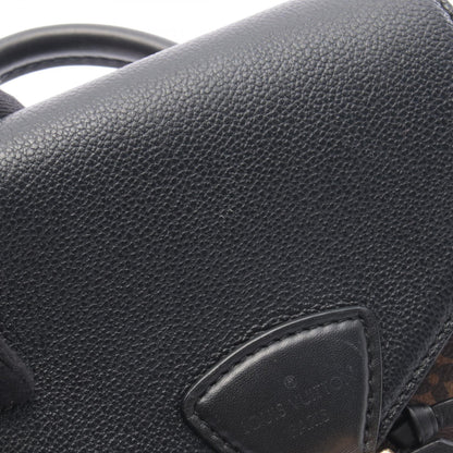 モンスリ NM PM モノグラム バックパック リュックサック PVC レザー ブラウン ブラック ルイヴィトン バッグ LOUIS VUITTON