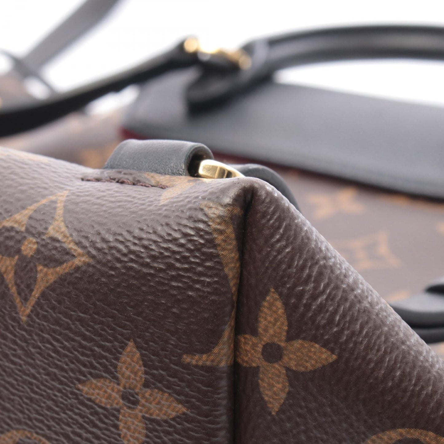 モンスリ NM PM モノグラム バックパック リュックサック PVC レザー ブラウン ブラック ルイヴィトン バッグ LOUIS VUITTON
