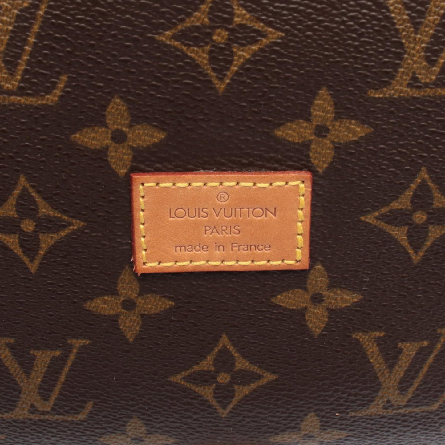 ソミュール30 モノグラム ショルダーバッグ PVC レザー ブラウン ルイヴィトン バッグ LOUIS VUITTON