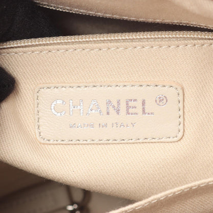 マトラッセ チェーンショルダーバッグ チェーントートバッグ レザー レッド シルバー金具 シャネル バッグ CHANEL