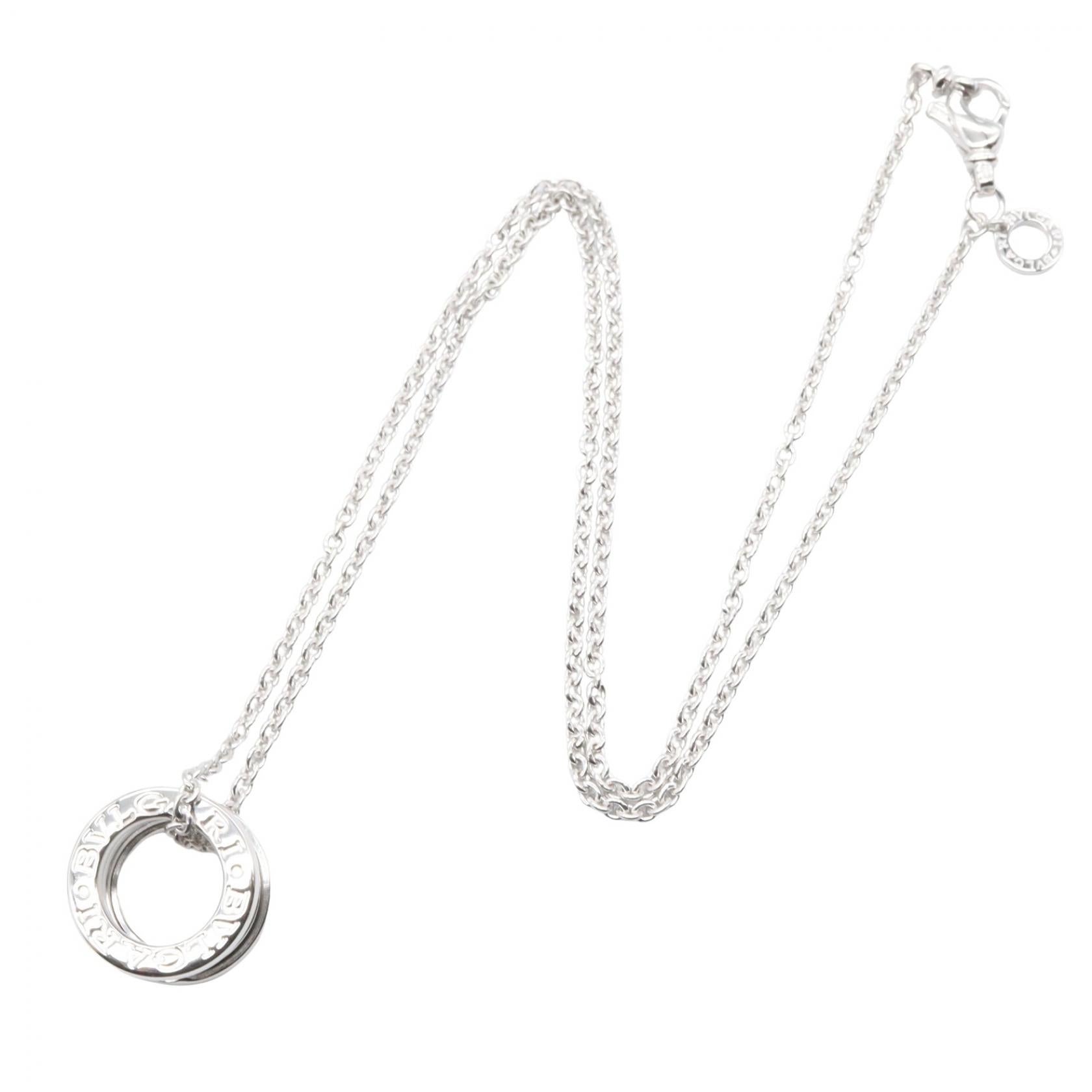 B-zero1 ビーゼロワン ネックレス ネックレス K18WG ホワイトゴールド ブルガリ アクセサリー BVLGARI