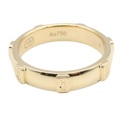 HWロゴ 1PD リング リング 指輪 K18YG ダイヤモンド イエローゴールド クリア ハリーウィンストン アクセサリー Harry Winston