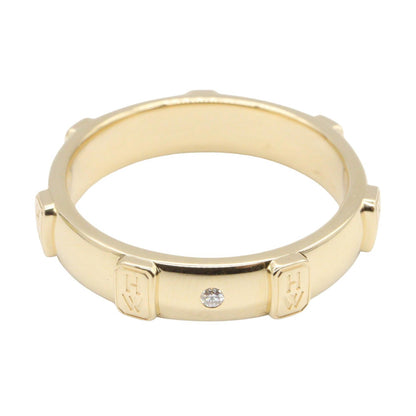 HWロゴ 1PD リング リング 指輪 K18YG ダイヤモンド イエローゴールド クリア ハリーウィンストン アクセサリー Harry Winston