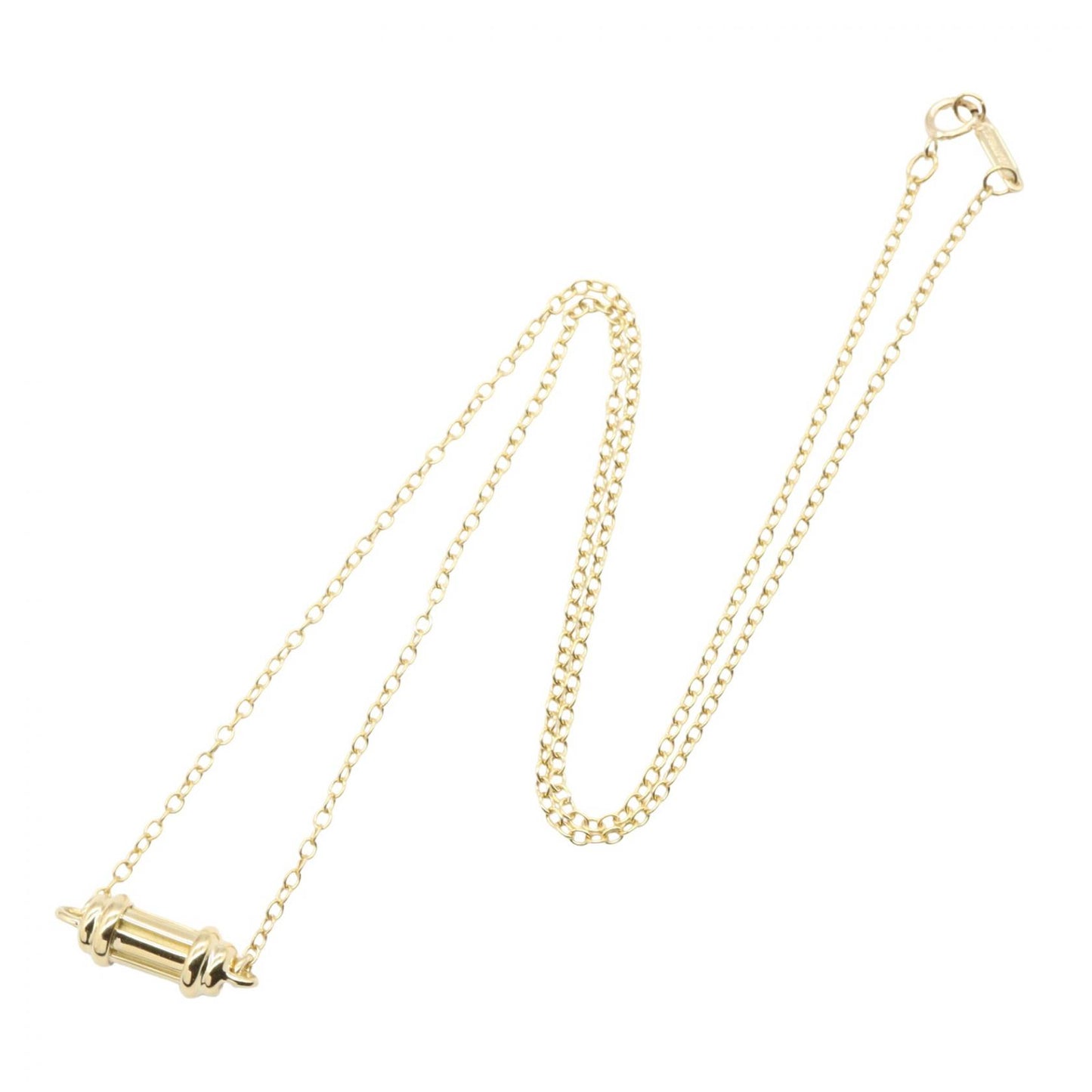 シリンダーボトル ネックレス ネックレス K18YG イエローゴールド ティファニー アクセサリー TIFFANY & Co.