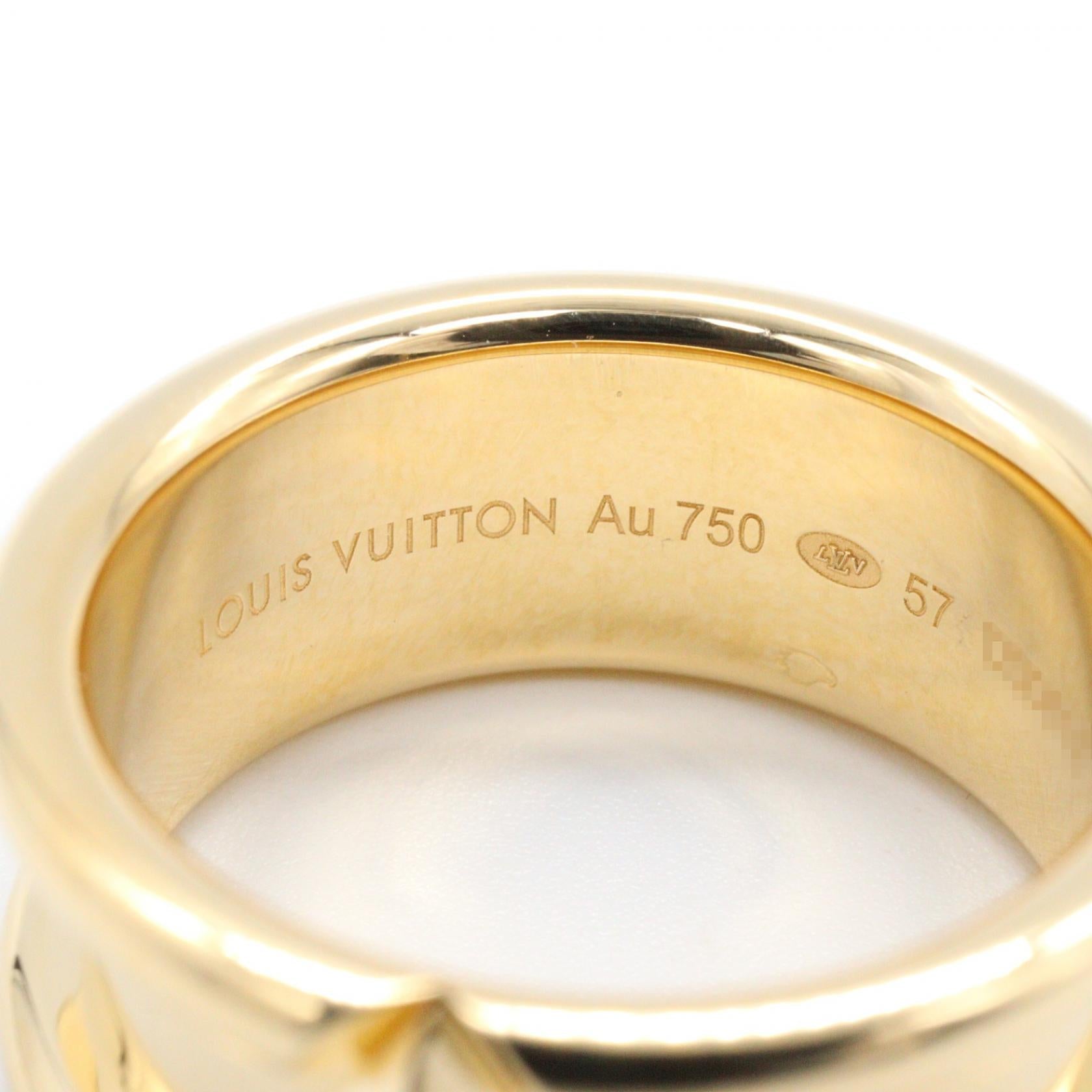 LVヴォルト ワン リング 1PD リング 指輪 K18YG ダイヤモンド イエローゴールド クリア ルイヴィトン アクセサリー LOUIS VUITTON