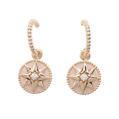 ローズ デ ヴァン ダイヤ ピアス ピアス K18PG ダイヤモンド ピンクゴールド クリア クリスチャンディオール アクセサリー Christian Dior