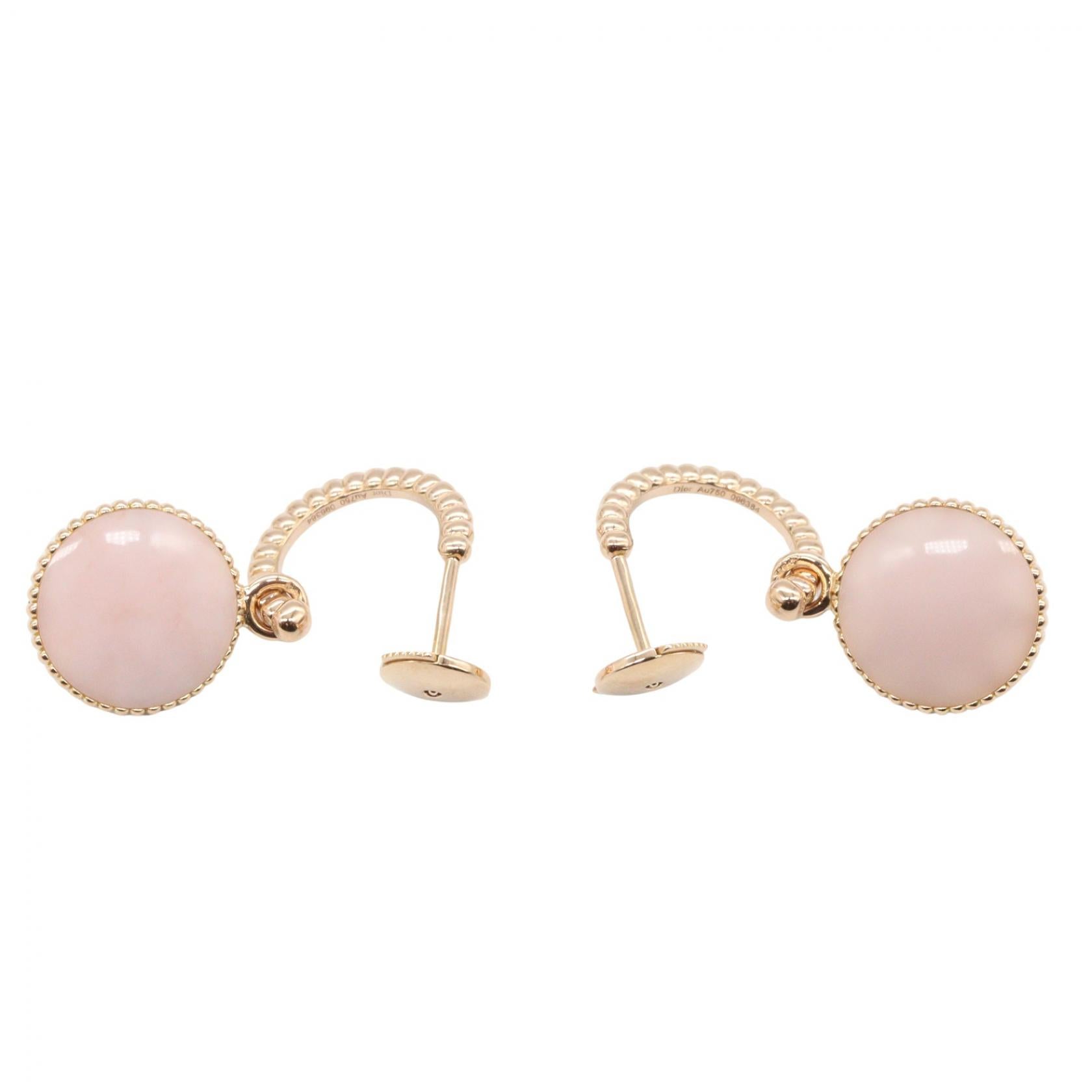 ローズ デ ヴァン ダイヤ ピアス ピアス K18PG ダイヤモンド ピンクゴールド クリア クリスチャンディオール アクセサリー Christian Dior