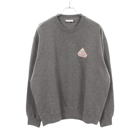 PHASE BRUSHED 裏起毛 スウェットシャツ コットン グレー ピレネックス