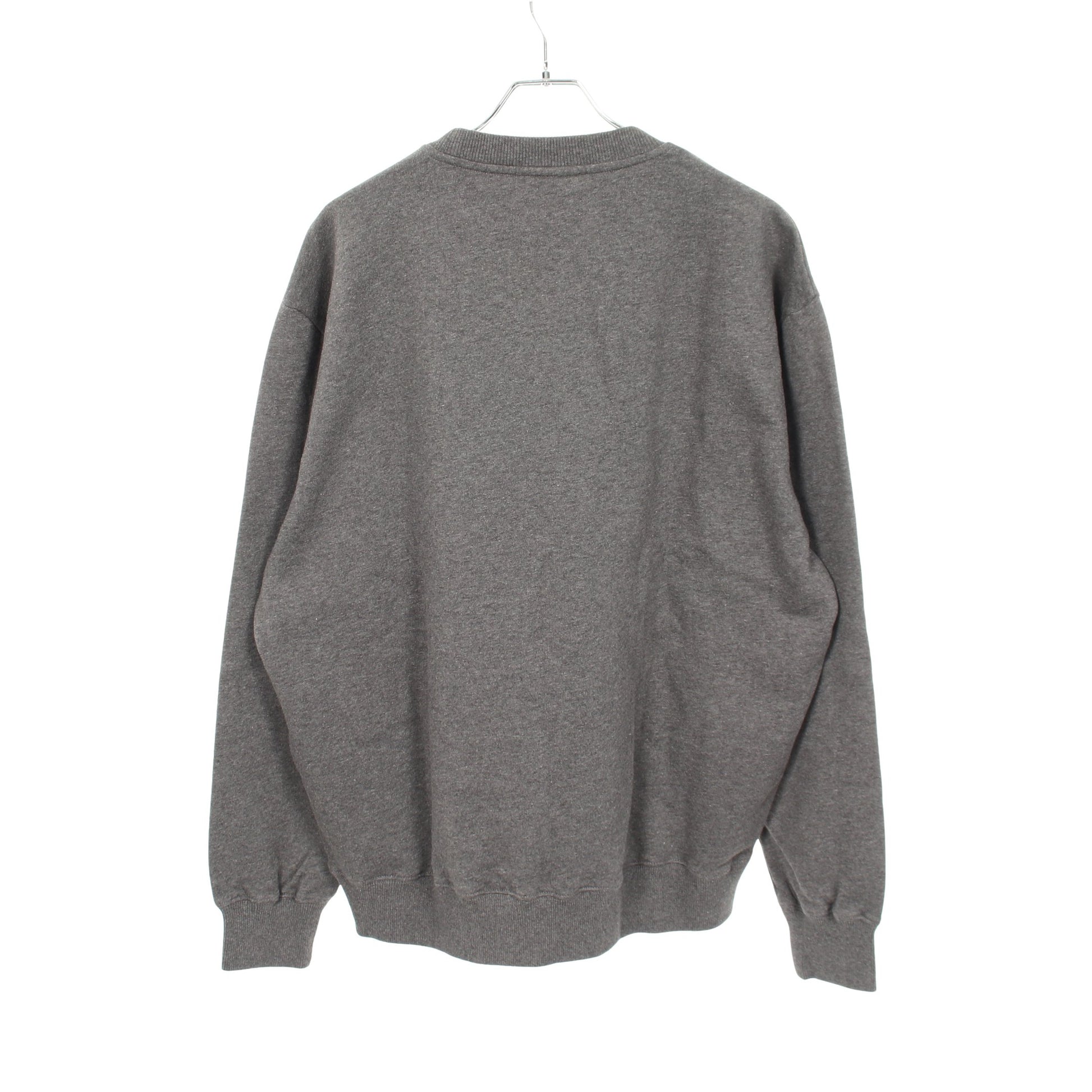 PHASE BRUSHED 裏起毛 スウェットシャツ コットン グレー ピレネックス トップス PYRENEX