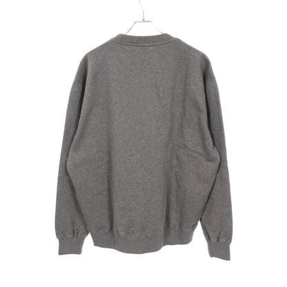 PHASE BRUSHED 裏起毛 スウェットシャツ コットン グレー ピレネックス トップス PYRENEX