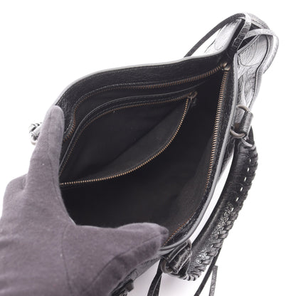 Le City Small ル シティ スモール ハンドバッグ レザー ブラック 2WAY バレンシアガ