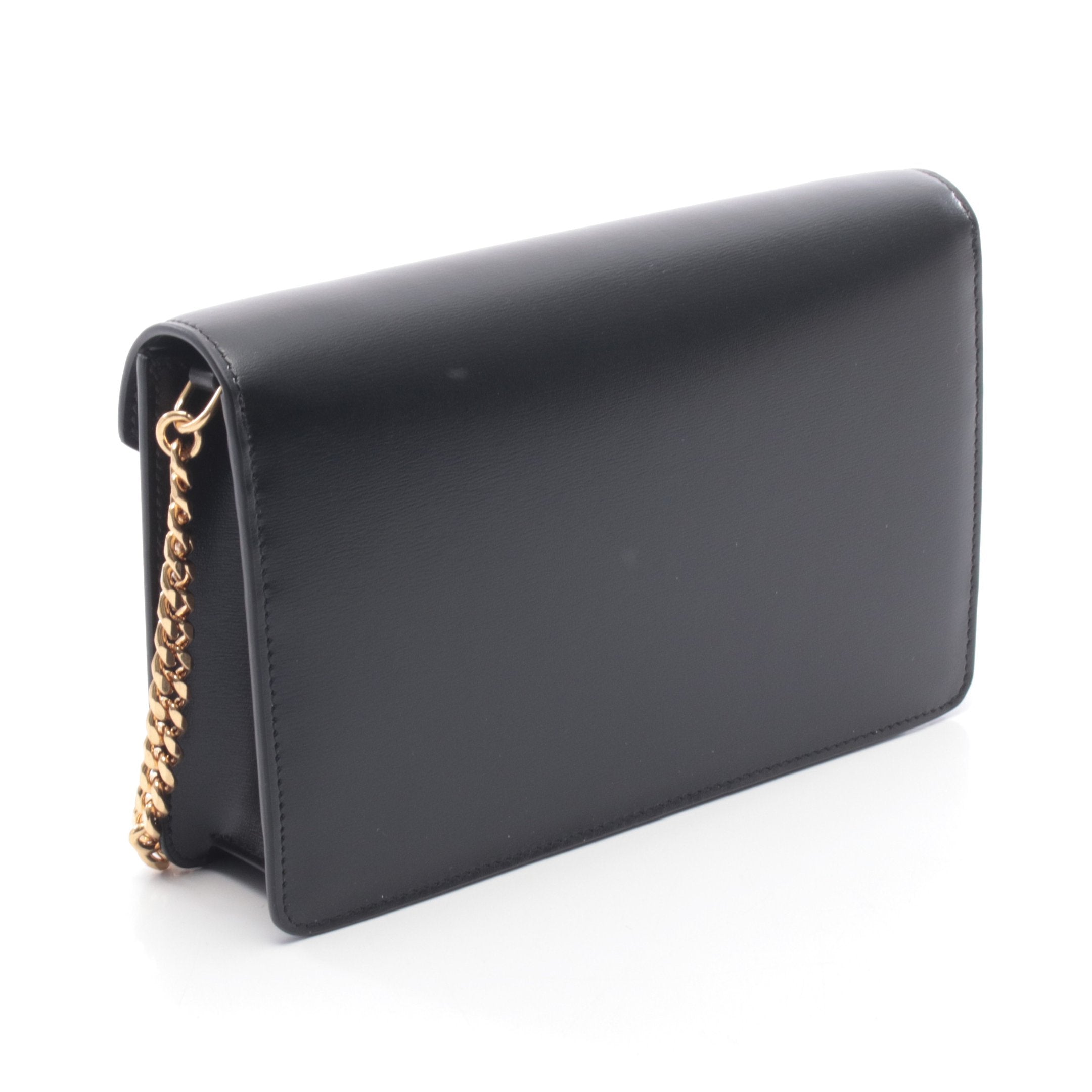 トリオンフ チェーンウォレット レザー ブラック セリーヌ – RECLO