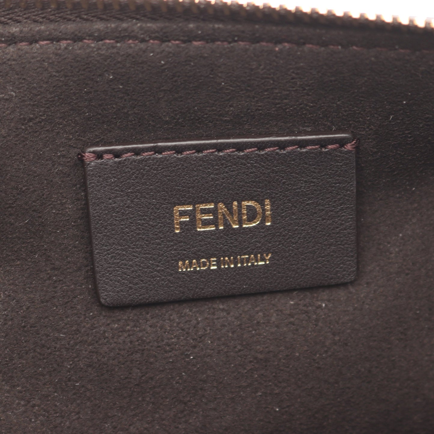 BY THE WAY SOFT MEDIUM バイザウェイ ソフト ミディアム セレリア FFジャガード ハンドバッグ キャンバス レザー ブラウン 2WAY フェンディ