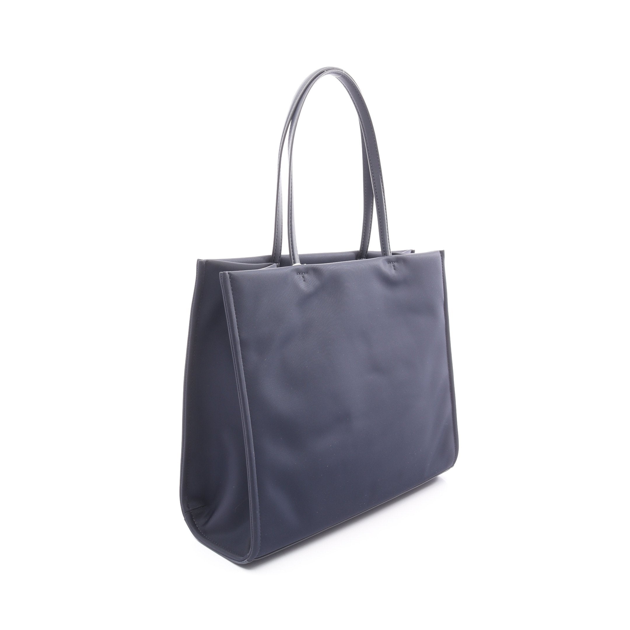 ELLA エラ ショルダーバッグ トートバッグ ナイロン レザー ネイビー