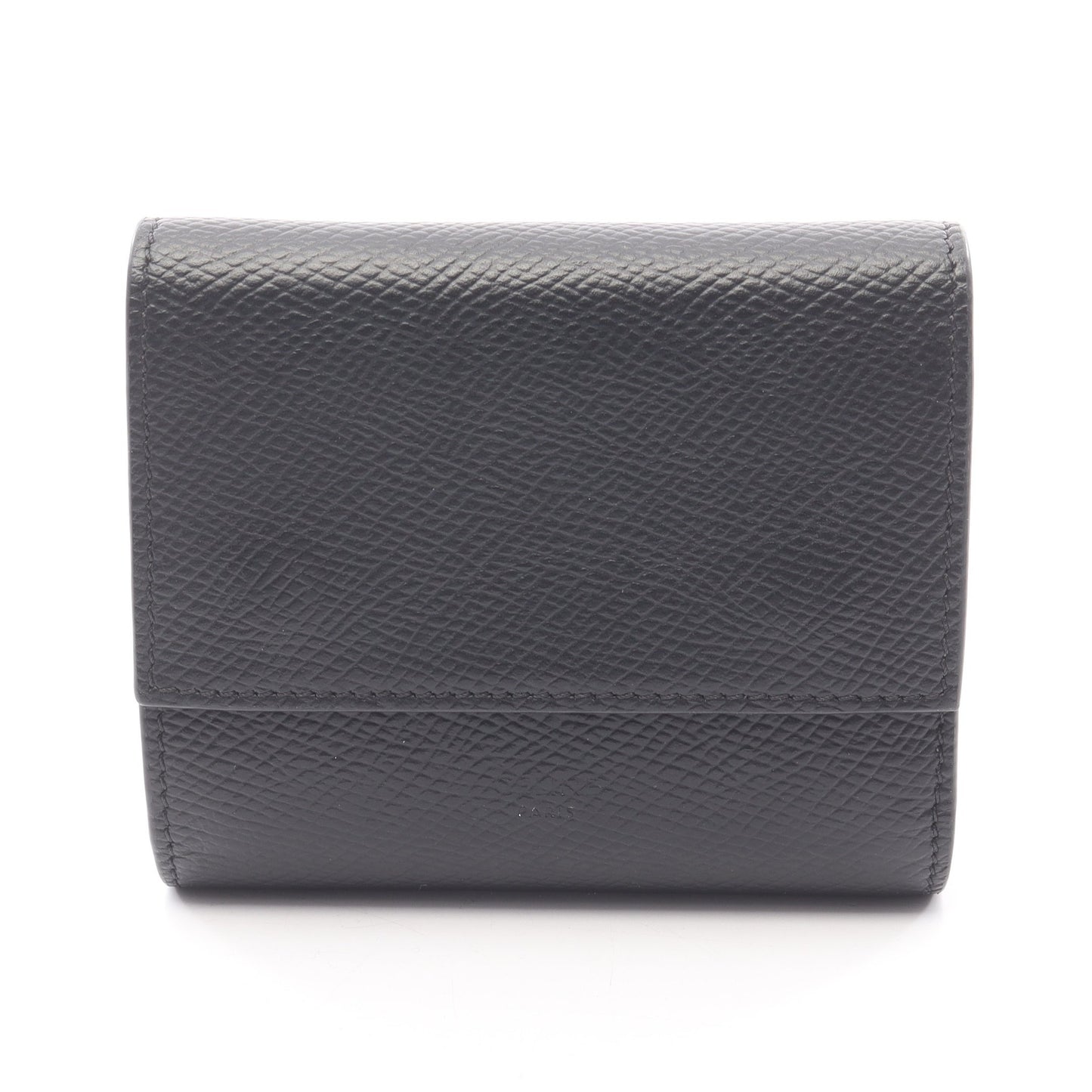 スモールトリフォールドウォレット 三つ折り財布 レザー ブラック セリーヌ 財布・小物 CELINE