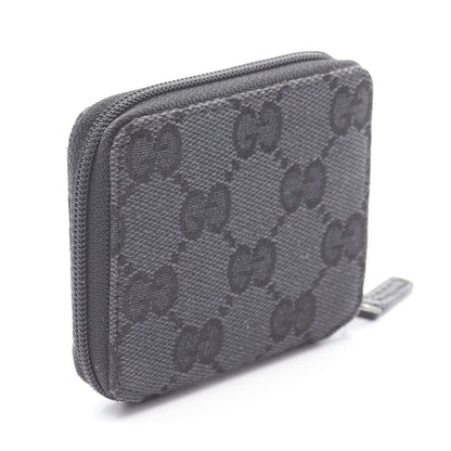 GGキャンバス コインケース キャンバス ブラック グッチ 財布・小物 GUCCI