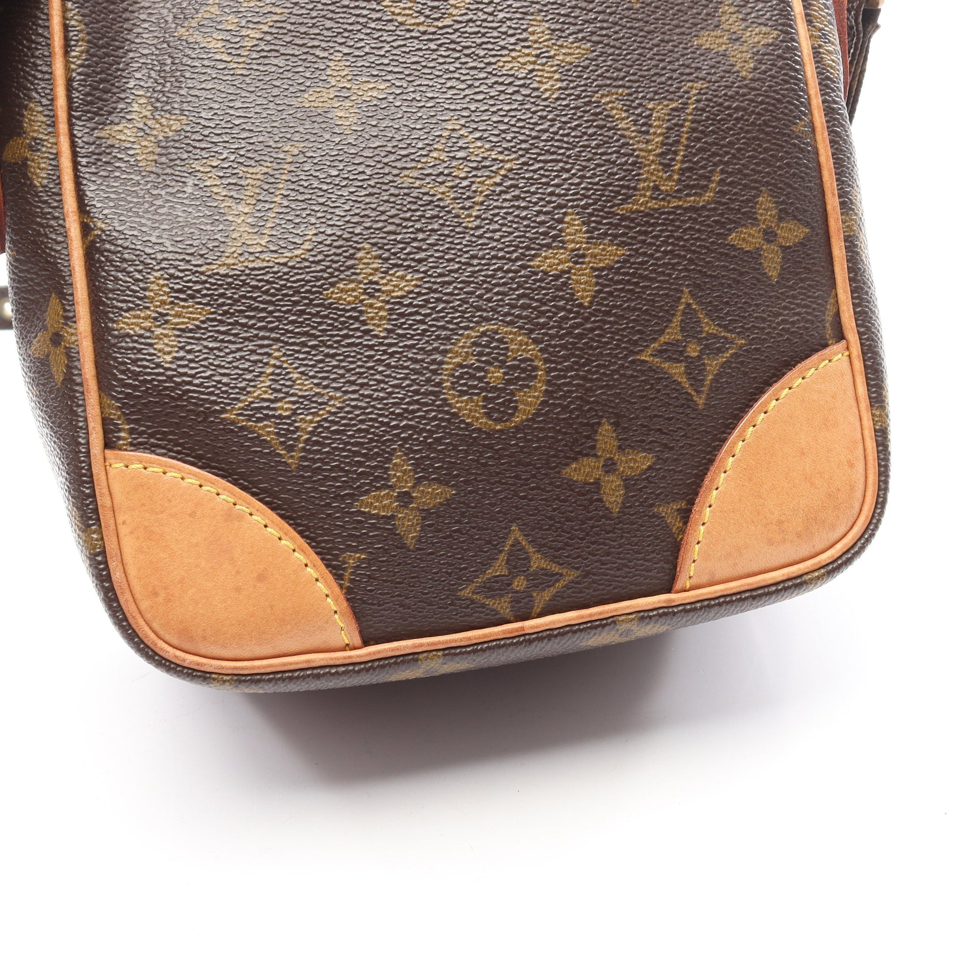 アマゾン モノグラム ショルダーバッグ PVC レザー ブラウン ルイヴィトン バッグ LOUIS VUITTON