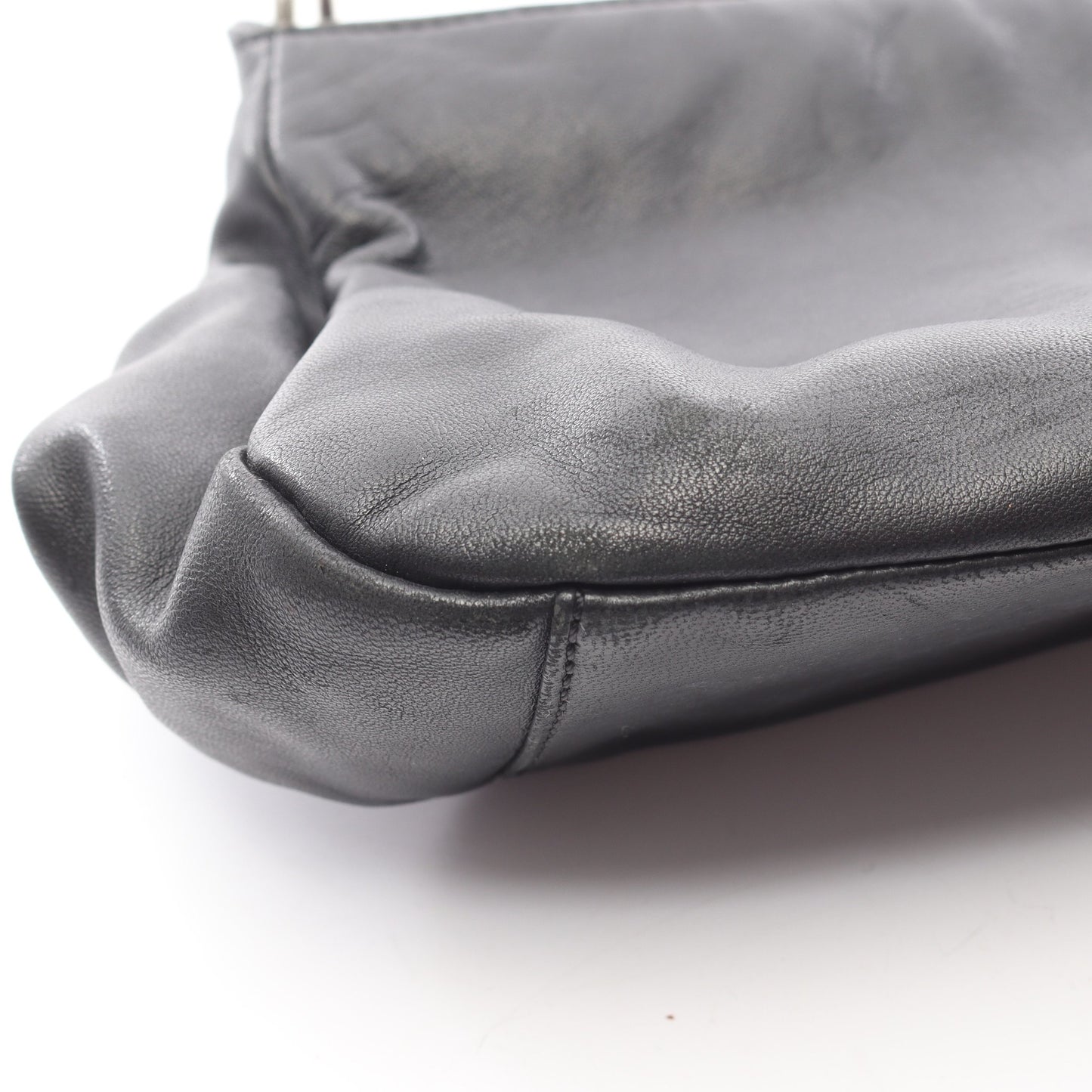 アナグラム ワンショルダーバッグ レザー ブラック ロエベ バッグ LOEWE