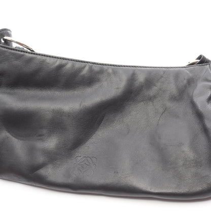アナグラム ワンショルダーバッグ レザー ブラック ロエベ バッグ LOEWE
