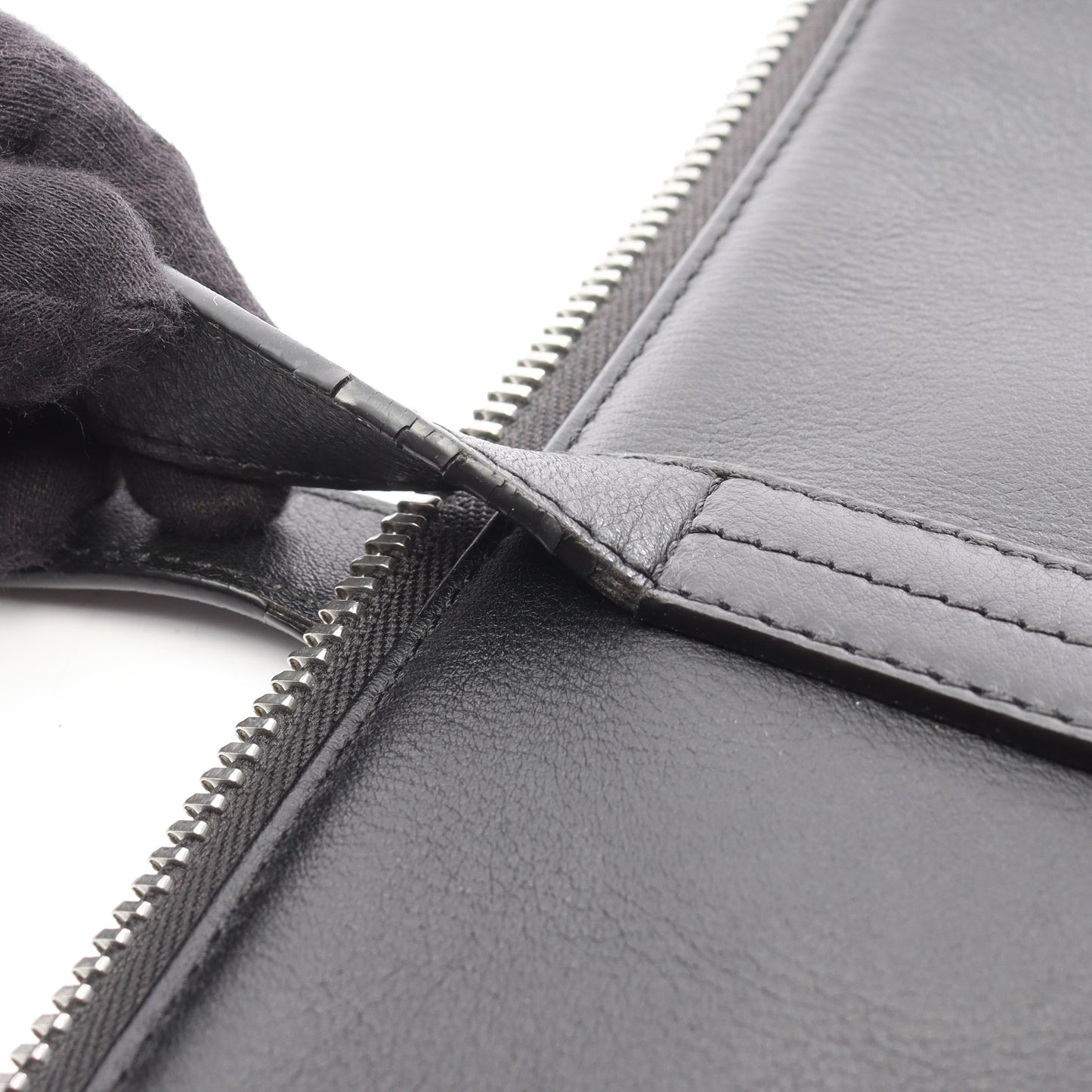 アナグラム ビジネスバッグ ブリーフケース レザー ブラック ロエベ バッグ LOEWE