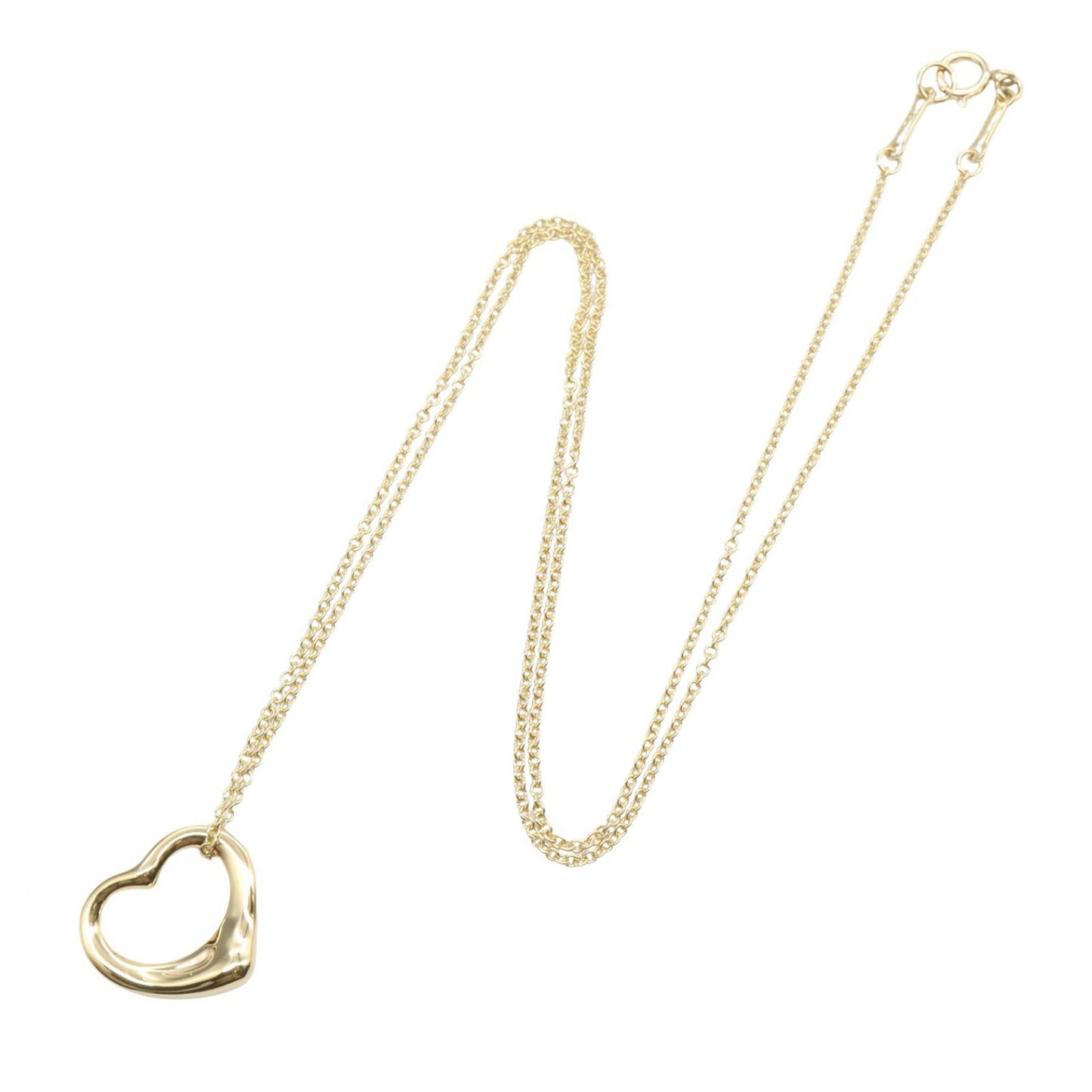 オープンハートネックレス ネックレス K18YG イエローゴールド ティファニー アクセサリー TIFFANY & Co.